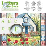 500Pcs/Set house art Puzzle: This puzzle features a vintage house in the center surrounded by a vari