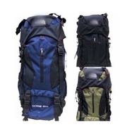 Large 65L Travel Backpack Outdoor Hiking Camping Trekking Rucksack Backpackers Beg Galas Sandang Gun