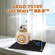 Lego Acrylic Display Box For lego 75187 Star Wars BB-8 Popmart Figurine Labubu Zimomo for Shoes Snea