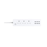 UKG Pro - 智能WiFi無線USB拖板（三位AC 六位2.1A USB）U-C336｜智能拖板｜USB拖板｜電拖板｜插蘇｜插頭｜接線板｜插排｜排插｜智慧型拖板