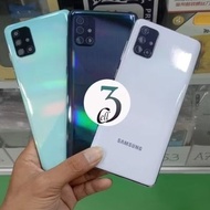 Housing Casing Samsung A71 Bezel + Backdoor