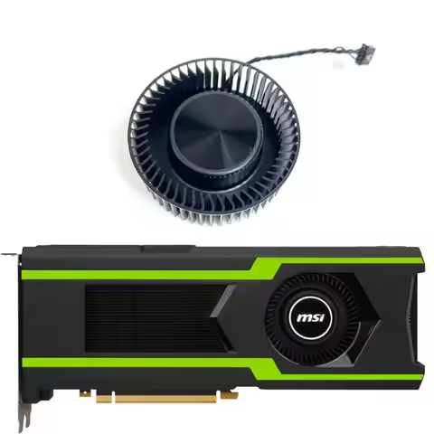 NEW PLB06625B12HH GTX 1070、1080 AERO GPU FAN，For MSI GTX 1080TI、1080、GTX 1070TI、1070、GTX 1060 AERO V