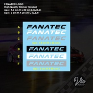 FANATEC Sticker / Decal (High Quality Sticker)