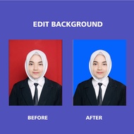Jasa Edit Pas Foto Ganti Background Retouch Wajah Baju Jas