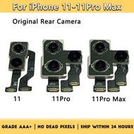 Original Back Camera For iphone 11 11 Pro Max 11 pro Rear Camera Replacement Focus Clear 11 pro Main Lens Flex Cable Camera