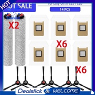 Accessories for Eufy Omni E25/E28 Side Brush, Replacement Roller Mop& Dust Bag Spare Parts