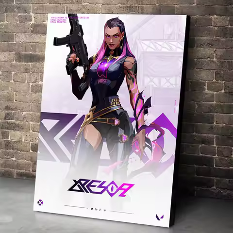 Game Valorant Character Posters Popular Shooting Games Prints Canvas Painting Valorant Wall Art Pict