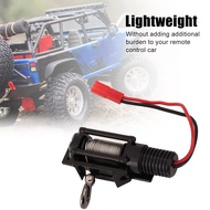 calinodesign Vbest life Metal RC Winch 1/10 Car Anchor for Scale SCX10 Axial Crawler D90(Silver)