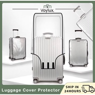Protective PVC Luggage Cover Transparent Suitcase Cover Waterproof Anti Dust Protective bagasi cover