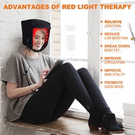 16W LED Red Light Treatment Cap Promotes Hair Growth and Anti-Hair Loss Equipment Relieves Migraine