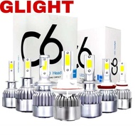 Car headlight led c6 h4 and h11 foglamp led 36 watt c6 silver