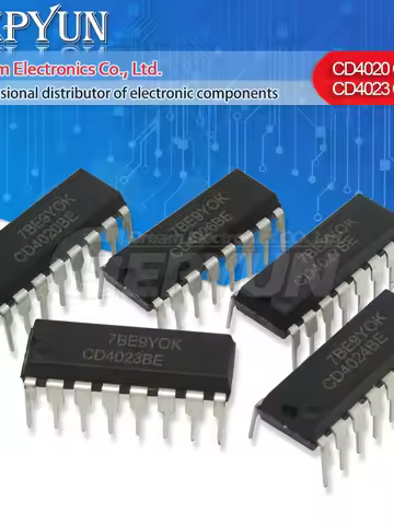 10PCS CD4026BE CD4001BE CD4011BE CD4007UBE CD4013BE CD4015BE CD4016BE CD4017BE CD4018 CD4020 CD4021 