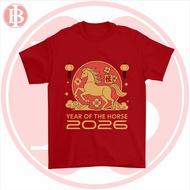 BAJU KAOS IMLEK 2026 TERBARU /KAOS ATASAN DEWASA DAN ANAK - ANAK IMLEK TAHUN KUDA