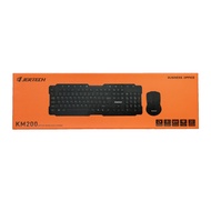 JERTECH KM200 Office Wireless Combo Keyboard & Mouse
