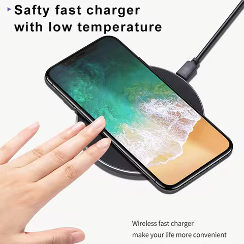 30w Fast Wireless Charging for Infinix ZERO X Samsung Galaxy S22 VIVO X Fold+ Sony Xperia XZ3 Blackv