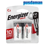 Energizer MAX Battery C - 2pcs pack