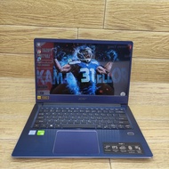 Laptop Bekas Acer Swift 3 Core i7-8550U | MX150 8GB| 256GB SSD HDD 1TB