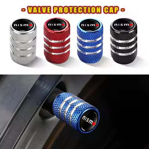 4Pcs Car LOGO Tire Valve Cap Waterproof Auto Accessories For Nissan J11 J10 Teana J31 Maxima Juke Cu