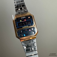 CASIO CASIO CASIO Bean Eater Co-Branded Metal Retro Watch A100WEPC-1B 100WE-1A WEGG