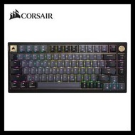 【Corsair】海盜船 Corsair K65 PLUS WIRELESS 機械式鍵盤 CS 紅軸-黑(英文)