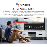 【 Free shipping 】 TCL 43 Inch 4k Smart Google TV - 43p635 (HDr, Voice control, Netflix, Youtube, Chromecast, Dolby)