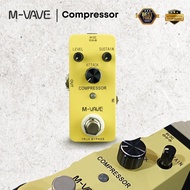 CUVAVE COMPRESSOR Classic Compress Guitar Effect Pedal Zinc Alloy Shell True Bypass