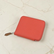 莉亞精品♡ Hermes唇膏粉幾何絲巾短夾 X刻 二手