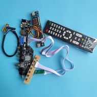 Kit For LM185WH1 TL 1366x768 Digital Monitor Controller Board DVB-T TV LCD Screen HDMI-compatible LED USB 2 CCFL Panel Remote