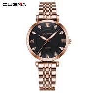 CUENA Jam Tangan Pria Murah Keren Original Anti Air Tipis Jam Cowok Dewasa 6002