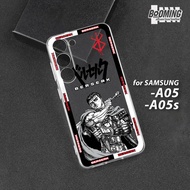 Samsung A05 - A05S Case Samsung A05 - A05S Motif [BERSERK] Booming Case Softcase Premium - Case hp -