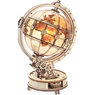 Robotime Horizon Globe Puzzle 3d Three-Dimensional Wooden Assembly Model Handmade Adult Relax Stress