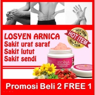 losyen sakit urat saraf , sendi , lutut , otot , badan , tangan dan kaki - irdina hot gel