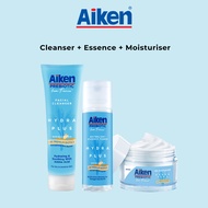 Aiken Prebiotic Perfect Hydra Skin Care Set | Soap Free | Water-based | Quick absorbing | pH-balance