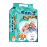 DIAPEX Pampers Dewasa Murah / DIAPEX Pampers dewasa saiz L / DIAPEX Lampin pakai buang dewasa murah 