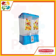 ┇ ☎ ◫ Sunnyware Double Quencher Juice Dispenser
