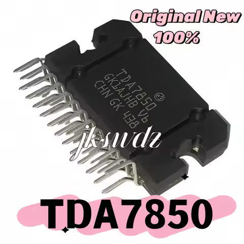 1PCS New Original TDA7850 Flexiwatt25 4*50W Linear Audio Amplifier Chip/Power Amplifier IC