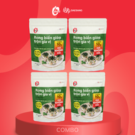 Combo 4 rong biển giòn trộn gia vị OFood 40g