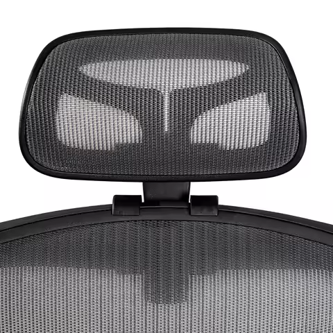 New Headrest for Herman Miller remastered Aeron office Chair Black/Graphite Color. Headrest ONLY - C