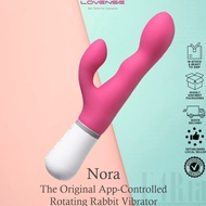 Lovense Nora The Original App Controlled Rotating Rabbit Vibrator