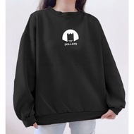 Sweater Crewneck wanita Killer hitam l xl xxl terbaru 2022 sweater hoodie oversize wanita bahan flee
