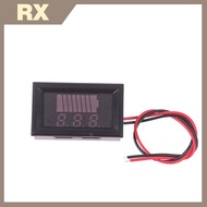 null Car Battery Charge Level Indicator 12V 24V 36V 48V 60V Capacity Meter Tester Blue Display LED T