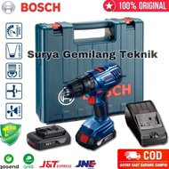Bosch GSB 180 LI 18V Cordless Impact Drill / Bor Tembok Baterai Bosch