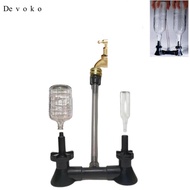 [Devoko] Bottle Washer Cleaning Equipment Sink Accessory Double Head for Kitchen Lab