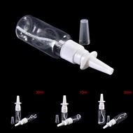TT 2x Transparent Plastic Nasal Pump  Bottles Mist Nose Bottles 10/20/30ml TT