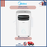 Midea 12K Portable AirCon MPPFB-12CRN1 FRE Installation on Sliding Window