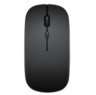 充電靜音無線滑鼠（P充電靜音 騎士黑）