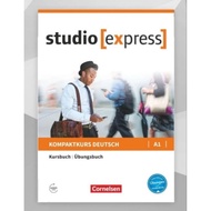 GERMAN LANGUAGE LEARNING BOOK STUDIO EXPRESS A1 - KURSBUCH UND UBUNGSBUCH
