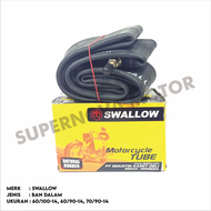 BAN DALAM SWALLOW 60/100-14 BAN DALAM MOTOR MATIC RING 14 MERK SWALLOW