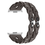 Dây đeo liên kết silicon cho Xiaomi Mi Band 9 Pro Vòng đeo tay hình đồng hồ thời trang Dây đeo cổ ta