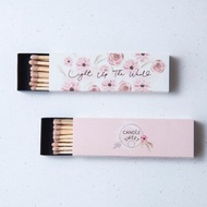 春暖花開-10公分長火柴-白+粉超優惠NG6入組